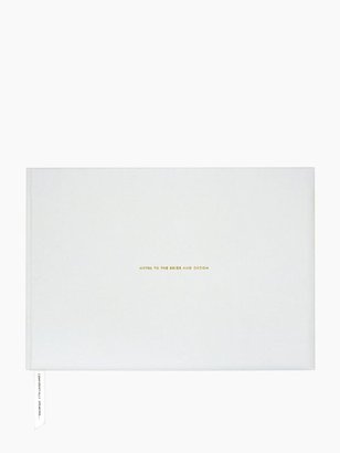 Kate Spade For the Mr. & Mrs. Guest Book