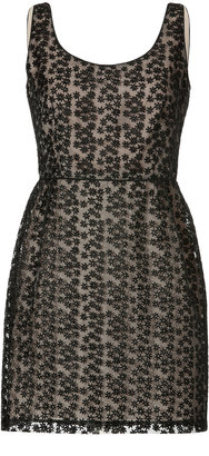 Anna Sui Embroidered Tulle Dress