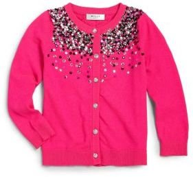 Milly Minis Toddler's & Little Girl's Sequin Cardigan