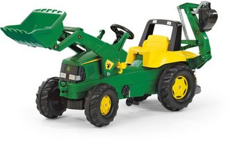 John Deere Rolly Tractor with loader & Rear Excavator