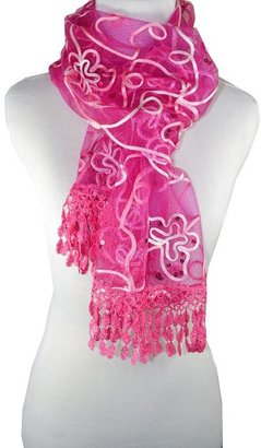pür by pür cashmere Glam Collection - BUTTERFLY LACE SCARF