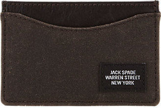 Jack Spade Waxwear Card Case