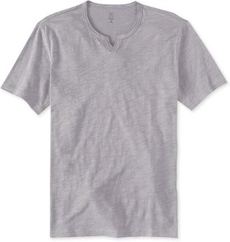 INC International Concepts Mini Split-Neck T-Shirt