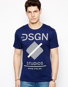 Esprit Espirt T-Shirt With Design Studio Print
