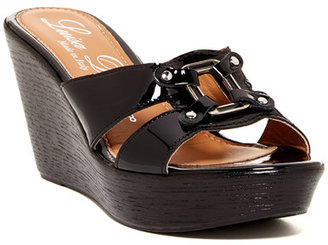 Italian Shoemakers Luisa D'orio Giada Wedge Sandal