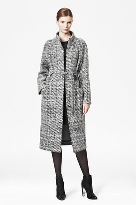 French Connection Lana Speckled Belted Coat