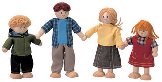 Plan Toys Dollhouse Doll Family of 4