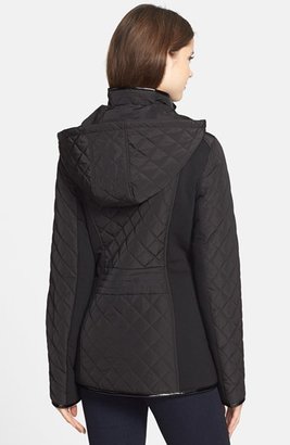 Kensie Diamond Quilted Jacket (Online Only)