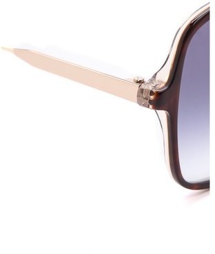 Victoria Beckham Marine Fine Sqaure Sunglasses