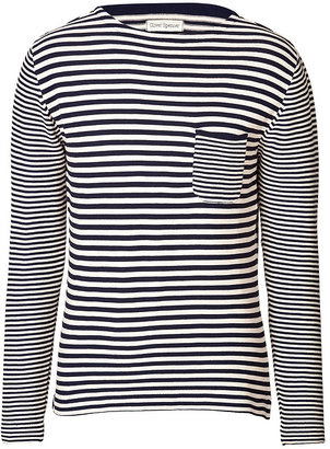 Oliver Spencer Cotton Mixed Stripe T-Shirt