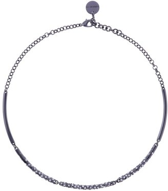 Karen Millen Crystal sprinkle necklace