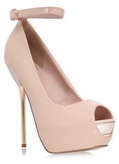 Miss KG Nude Effie high heel platform shoes