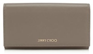Jimmy Choo Remy  Satin Leather Continental Wallet