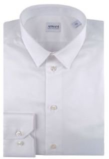 Armani Collezioni Long Sleeved Cotton Shirt