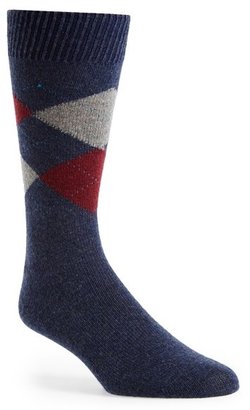 John W. Nordstrom Argyle Cashmere Socks