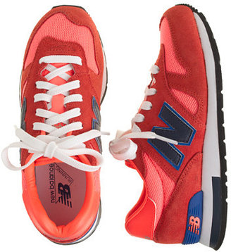 New Balance Kids' for crewcuts K1300 lace-up sneakers in neon persimmon