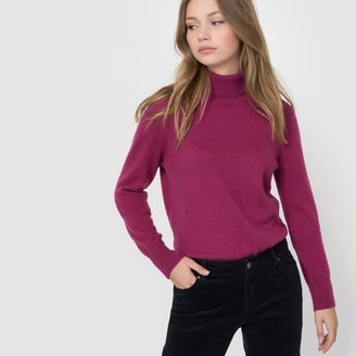 La Redoute Collections Roll Neck Cashmere Jumper
