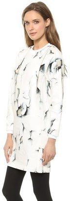 3.1 Phillip Lim Folded Printed Sweatshirt Dress