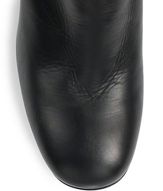 Bottega Veneta Woven Leather Mid-Calf Boots