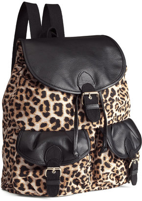 H&M Backpack - Leopard print - Ladies