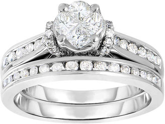 JCPenney FINE JEWELRY Harmony Eternally in Love 1 CT. T.W. Certified Diamond Bridal Set