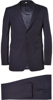 Burberry London Navy Slim-fit Wool Suit - Navy