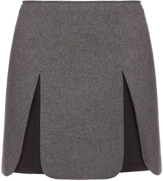 J.W.Anderson Grey Sponge Panel Skirt