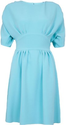 Closet Pleat and gathered tie back dress