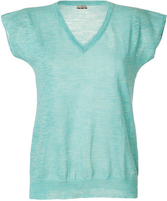 Closed Heather Summer Mint Knit Top