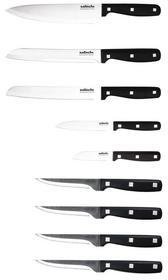 Sabichi Kitchen Knife (5-piece) And Steak Knife Set (4-piece) - Black