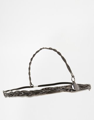 ASOS Plaited Chains Hair Crown