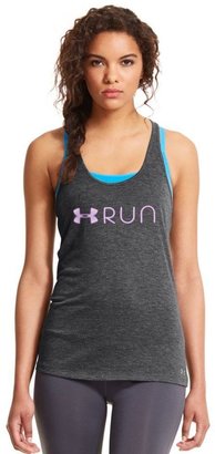 Under Armour Women's Glow Run Charged Cotton Tri-Blend Tank