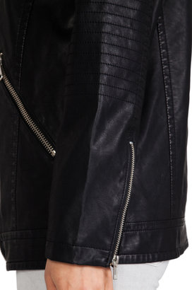BB Dakota Atleg Vegan Leather Moto Jacket