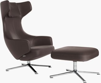 Design Within Reach Grand Repos Lounge Chair and Ottoman
