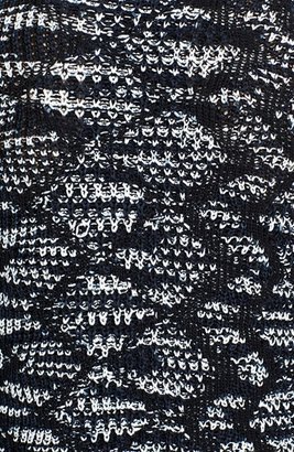 M Missoni Crochet Zigzag Jacket with Fringe