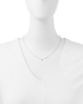 Sydney Evan SHY by M Initial Pendant Necklace with Diamond
