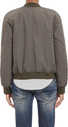 Yves Salomon Army by Fur-Lined Bomber Jacket