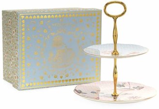 Wedgwood Cuckoo Two-Tier Cake Stand