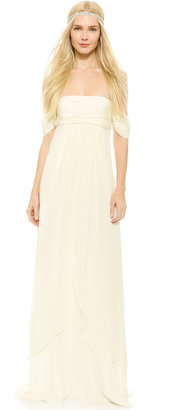 Rachel Zoe Elle Empire Petal Gown