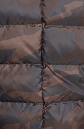Michael Kors Camouflage Print Down Jacket