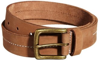 ASOS Leather Belt with Stitch Detail