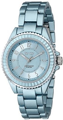 SO&CO New York Women's 5036.1 SoHo Quartz Light Blue Alloy Link Bracelet Watch