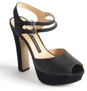 French Connection Gabby Suede Platform Sandals