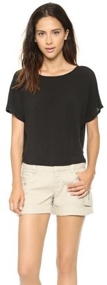 Alice + Olivia AIR by Cowl Back Top