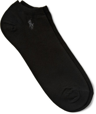 Polo Ralph Lauren Three-Pack Cotton-Blend Athletic Socks