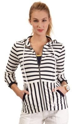 Nautica Heavy Jersey Striped Hoodie