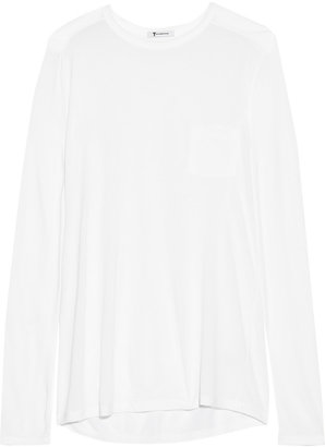 Alexander Wang T by Classic jersey top