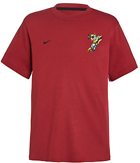 Nike Boys' Hero Ronaldo Crew Neck T-Shirt, Red