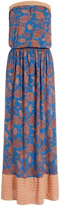 Next Blue Paisley Pattern Maxi Dress
