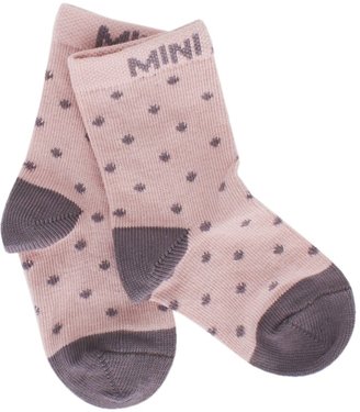 Mini A Ture Mini-A-Ture Pink Polka Dot Socks